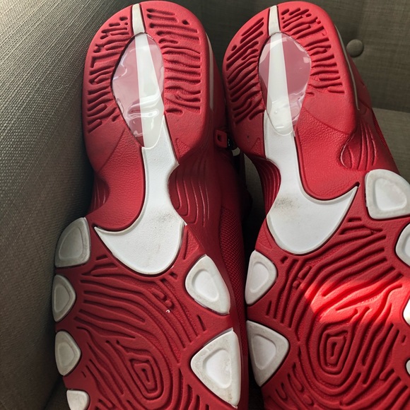 Nike Big Swoosh Gym Red Men’s Size 13 CB Barkley - Picture 3 of 5